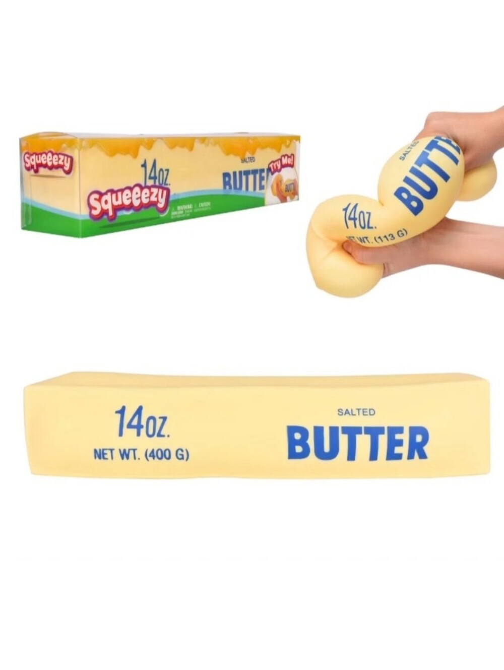 Squeeezy Butter 14oz Long Butter Squisht